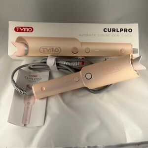 TYMO CurlPro Automatic Curling Iron 1” Rotating Curler w/ Box
